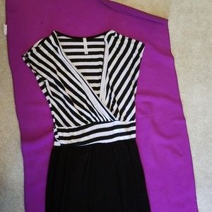 Cap sleeve jumpsuit, wide leg